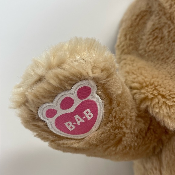 BUILD-A-BEAR: ‘Pawlette’ Bunny Rabbit Plush Stuffed Animal, Brown/Pink - Picture 3 of 7